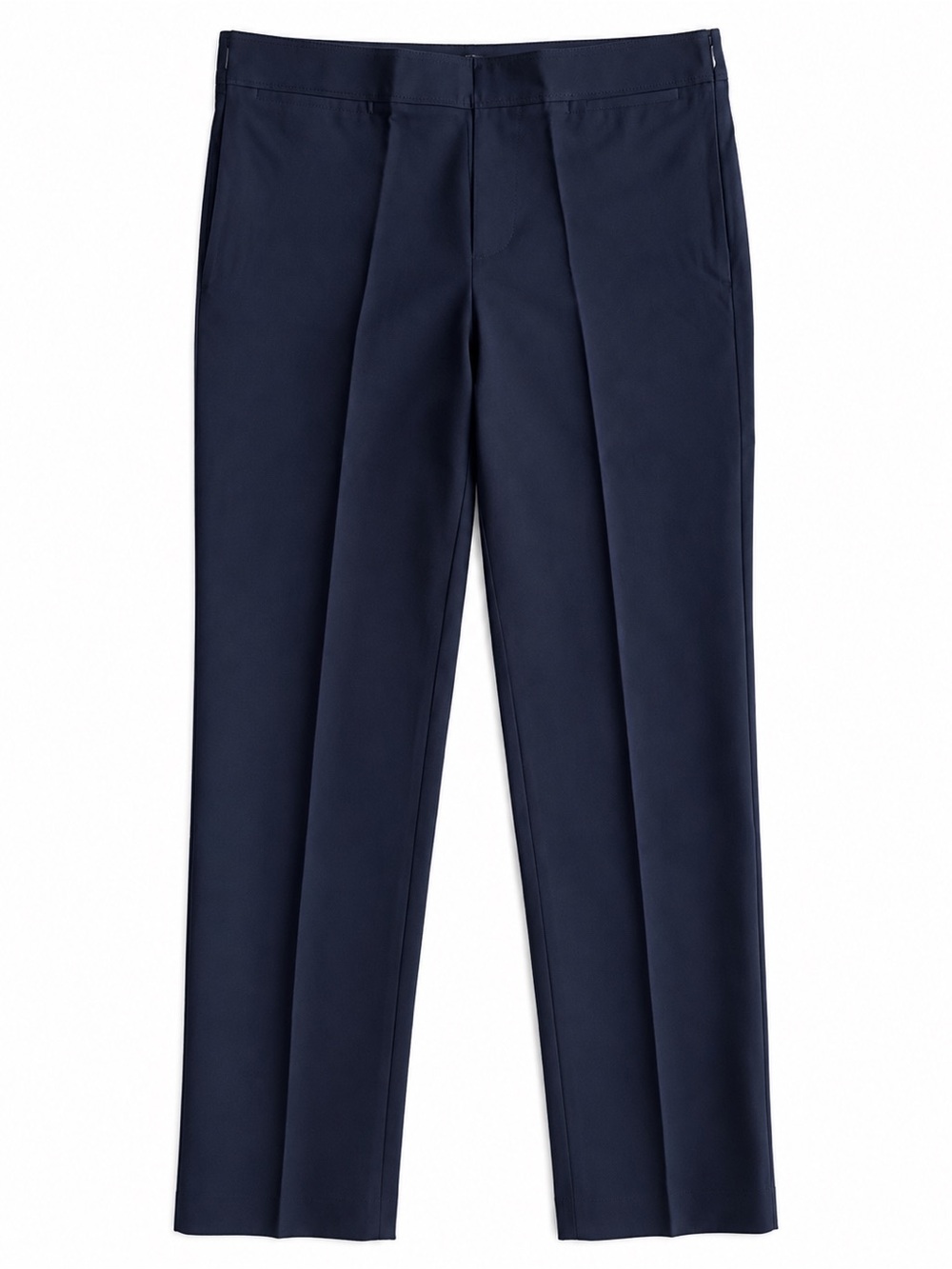 Talbots Chatham Ankle Pants Stretch Slim Fit Navy Trousers Size 10